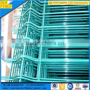 pvc coated with durable metal fence rigid welded panel