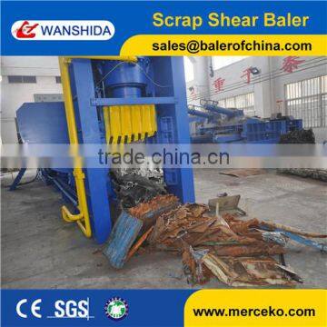 Srong Power With PLC Control Compress Baler Machine for Car Bumper Equipment Industry