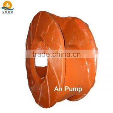 High Chrome Sand And Gravel Pump Impeller 3 Vanes