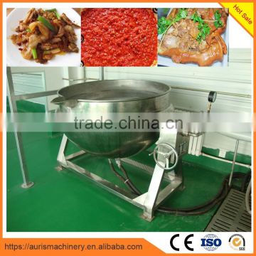 Industrial large commercial 200 liter electric cooking pot for sale