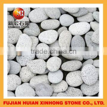 Bambi Sesame Gray marble river stone for home decoration