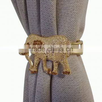 Black Animal Design Curtain Band Curtain Tie up photo-2