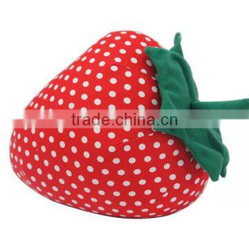 Store More Cute Design Cotton Strawberry Door Stopper With Sand Stuffed photo-4
