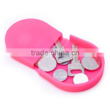 wholesale silicone key case or coin case