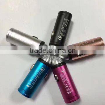 Hot Selling Customized Cool Bullet Shape Usb Car Charger photo-2