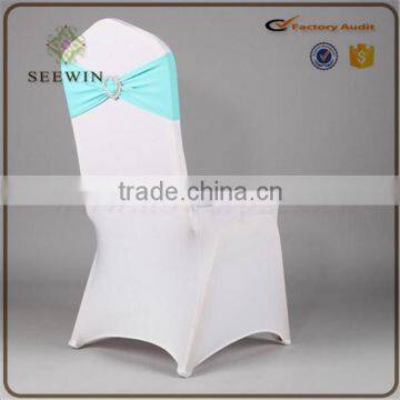 2016 Wholesale Spandex Chair Cover Bands With Heart Buckle Spandex Chair Sash for Wedding photo-2
