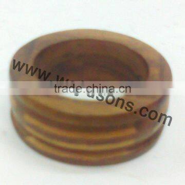 Natural Wooden Napkin Rings photo-5