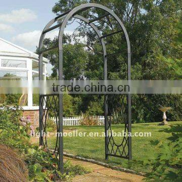 wrought iron garden arch LMGR-51005