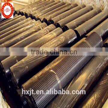 30KN Reinforce Rail Road Beds Double Direction Biaxia Warping Knitting Fiberglass Geogrids photo-3