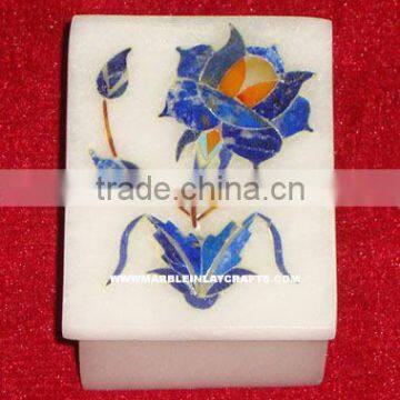 Marble Decorative Inlay Jewellery Box, Marble Decorative Inlay Boxes