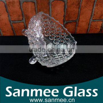 Triangle Fish Scales Glass Ice Cream Cup photo-2