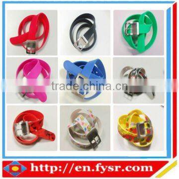 Factory Wholesale Fashion Silicone Waist Belt With PET Package photo-3