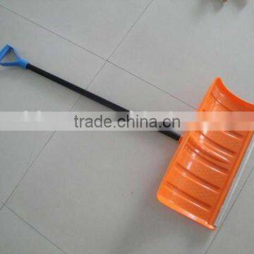 manual plastic snow pusher