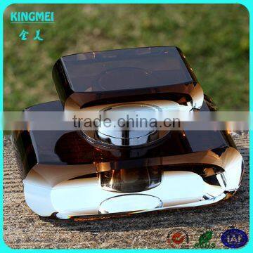 Antique Luxury Blue k9 Car Decoration Good Crystal Perfume Bottle photo-6