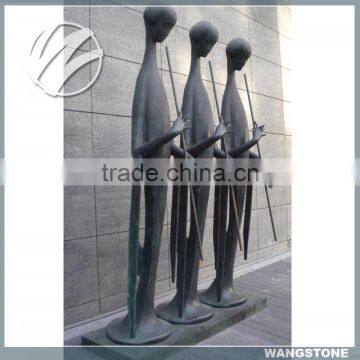 Modern Bronze Children Garden Sculptures photo-3