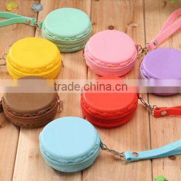 Macaron Colorful Silicone Change Purse With Small Zipper so Hot in Japan and Korea for Cute Girl photo-6