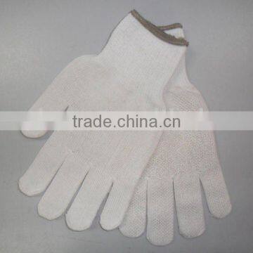 Knitted work safety gloves