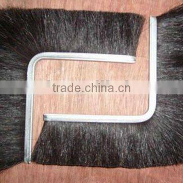 plastic backing nylon strip brush