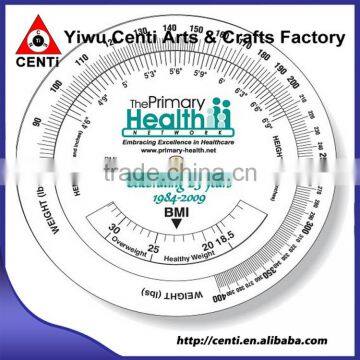 Custom Imprinted Plastic 2 Wheel BMI Calculator