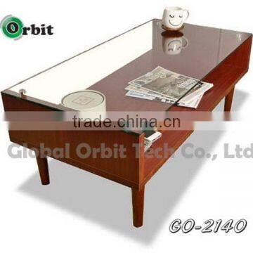 Solid Wood Coffee Table, Oval Animal Coffee Table, Tea Table