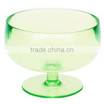 2015 custom Dessert Bowl,green plastic ice cream Dessert Bowl,custom gerrn Dessert plastic ice cream Dessert Bowl