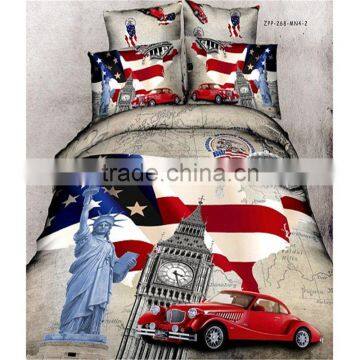 3d 100% Cotton Bedding Set/guitar Music Sculpture Art/cotton/luury Bed Linen/duvet Cover Flat Sheet Pillow/case Queen Size Bed photo-6