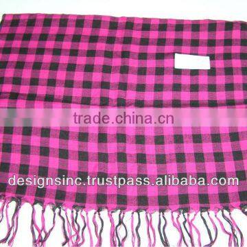 fashion custom made cotton scarf