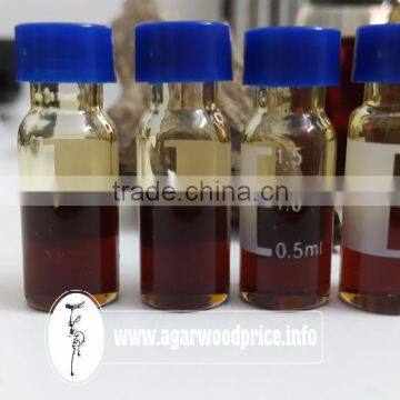 Oud attar - A product from Aquilaria crassna, beautiful dark yellow color perfume with pharmacological component