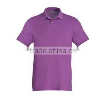 Violet Polo Shirt Made of 100% Cotton, GSM 200