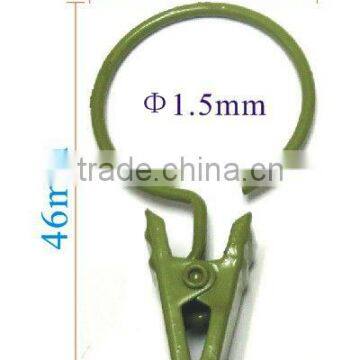 Curtain rod clip rings Metal Curtain Clip