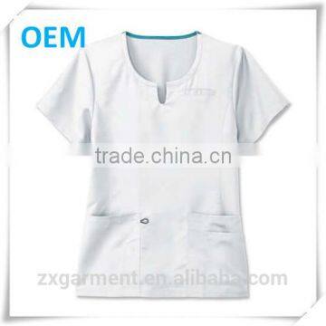 Customize hospitality uniform suppliers work cloth nurse tunic