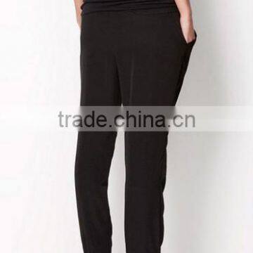 2016 Summer Plus Size Women Harem Drawstring Elastic Waist Pants Casual photo-3