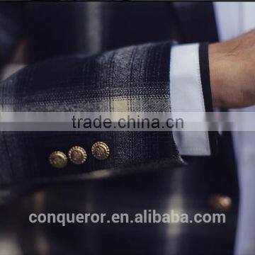 Grid Window Pane Man Suit.BSPL0640 photo-5