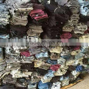 Girl's Good Quality High Elasticity Colorful Jeans Apparel Stock Lots photo-3