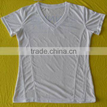 Quality Assured Short Sleeve Running Shirt , Running T-shirt 100 % Polyester photo-2