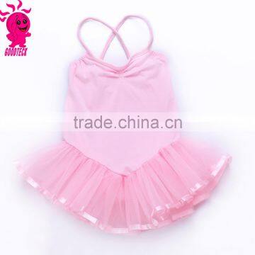 Wholesale Girls Light Pink Gymnastics Ballet Leotards for Sale photo-2