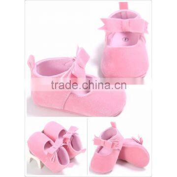 Autumn Winter Wholesale China Shoes Baby Boots Bow Colorful Prewalker Baby Shoes photo-4