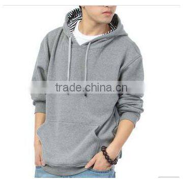 100%Cotton Bulk Pullover Wholesale Plain Hoodies Men photo-4