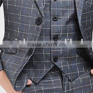 New Style Box Pattern Factory Price Boy Suit photo-6
