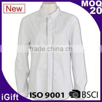 Anti-wrinkle Free Iron Dress Work Shirt for Men photo-6