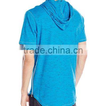Men's Hooded t Shirt Wth String photo-2