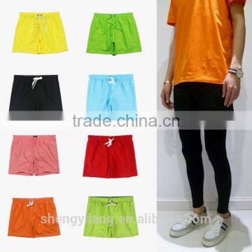 mens fashion custom sport drawstring shorts