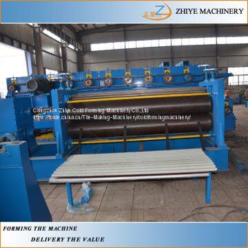 Barrel Corrugated Roofing Sheet Roll Forming Machine photo-2
