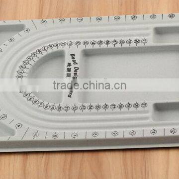 DIY Beads Design Flocking Plate/template/board for Necklace photo-4