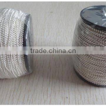 1.5mm Copper Beads Ball Chain in Silver Color photo-3