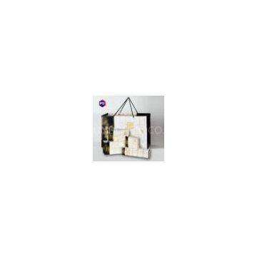 Natural Color Paper Brocade Gift Box , Eco-Friendly Straw Household Paper Towels