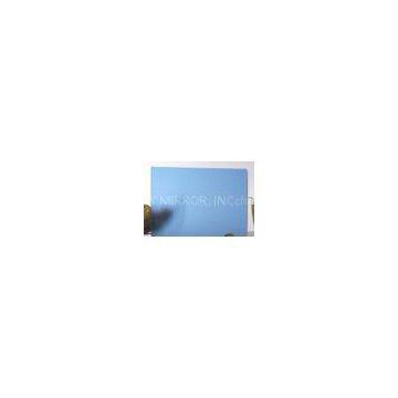 Indoor Frameless Window Frosted Glass tinted With 3mm - 12mm , Custom Green Blue Glass