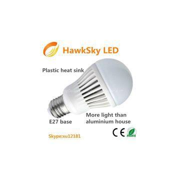 Factory Price 270 Beam Angle Plastic Led Bulb Light