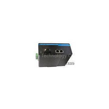 Industrial 2 Port Optical Ethernet Switch IEE 802.3 , RJ45 Port