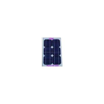 1W-200W mono or poly solar module